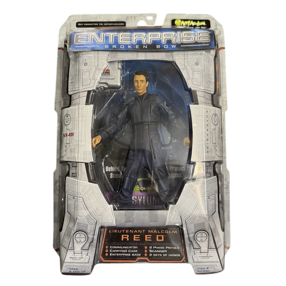 Star Trek Enterprise Broken Bow Capt. Jonathan Archer & Lieut. Malcolm Reed Lot - Picture 8 of 12